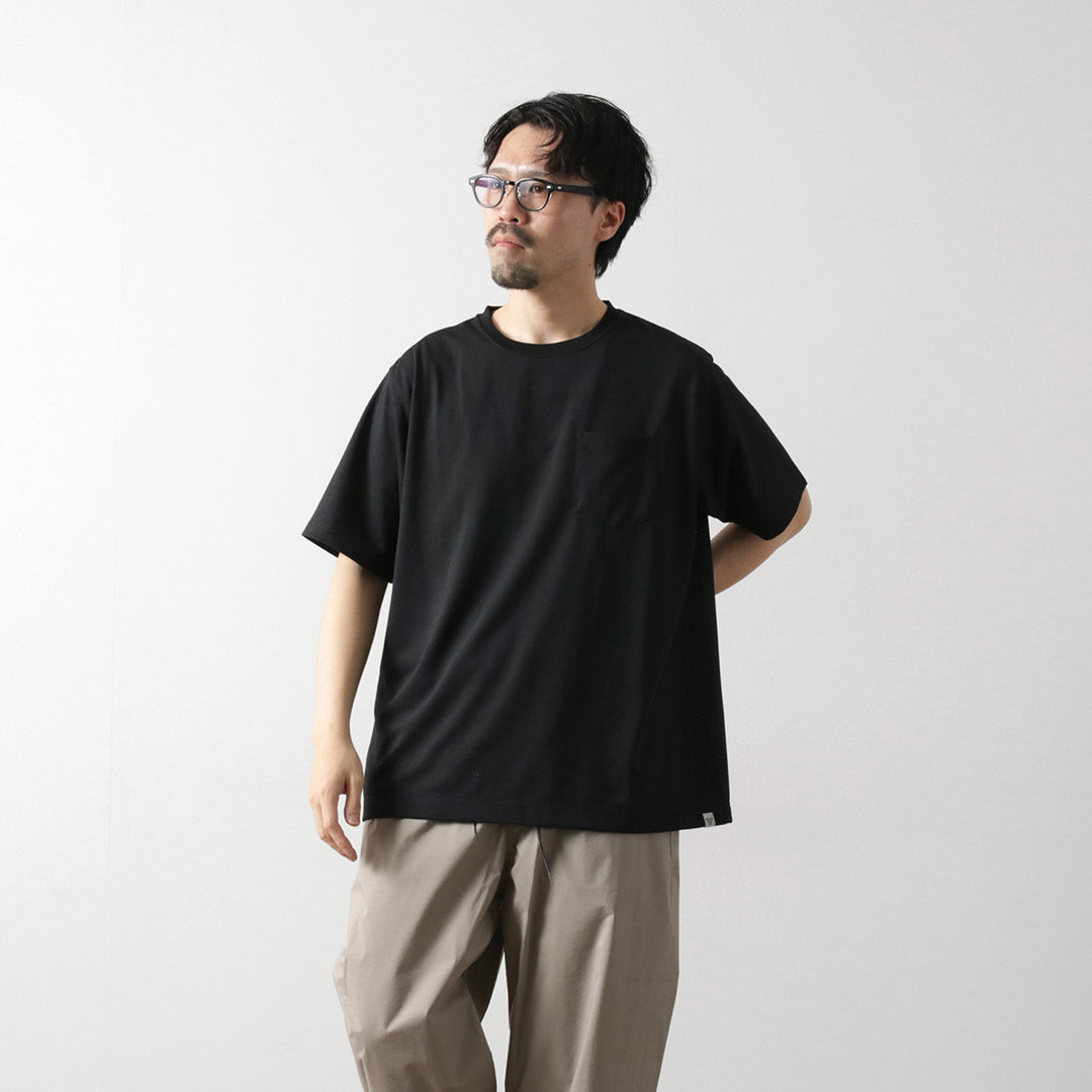Collaboration JUGEM / RAG T-shirt à poche sans couture