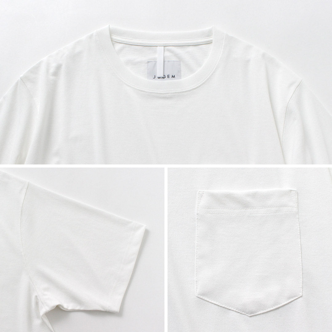 Collaboration JUGEM / RAG T-shirt à poche sans couture