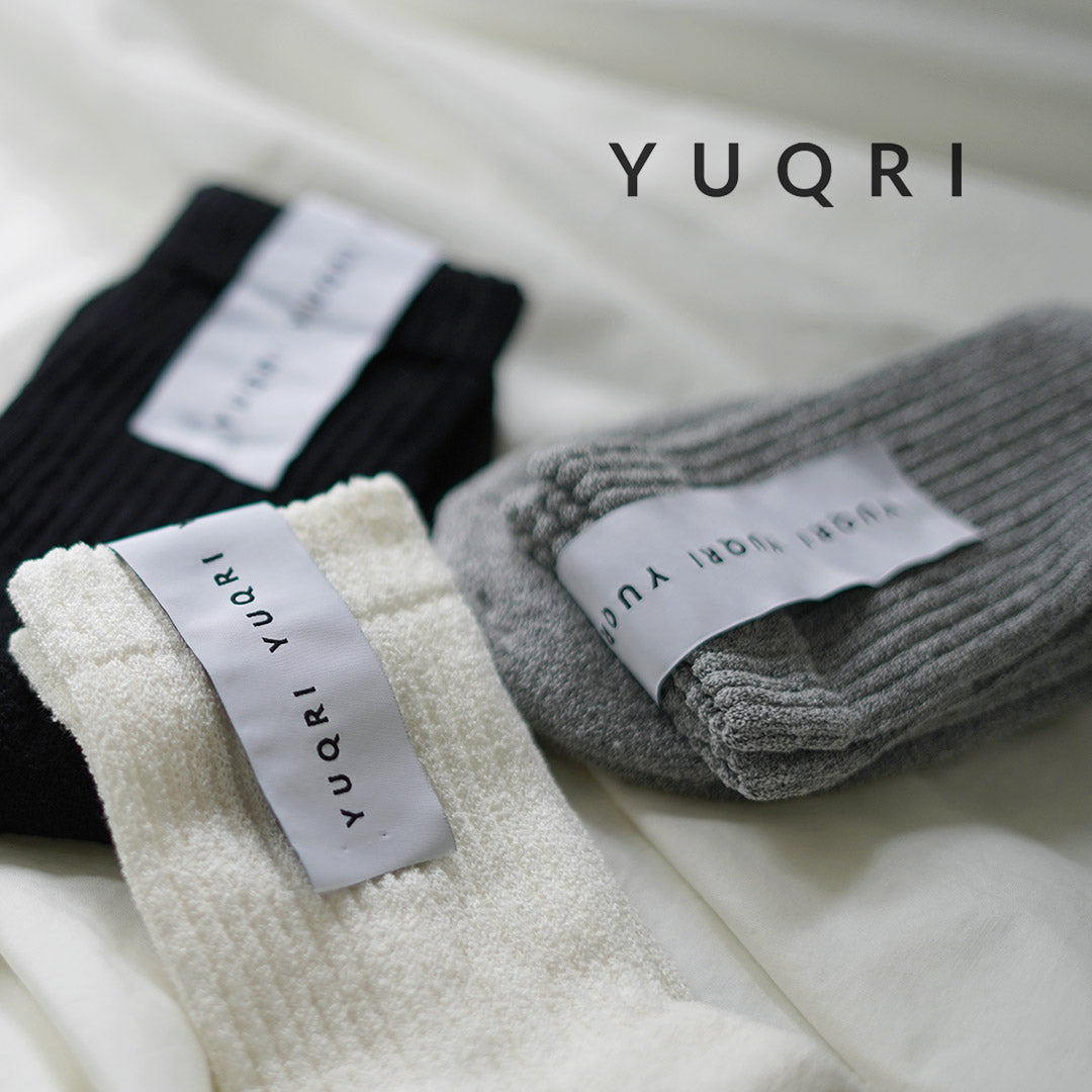 YUQRI / Puffy Puff 毛绒短圆袜