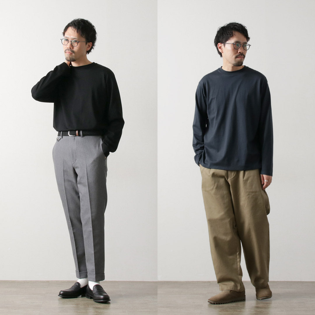 LIFiLL / 사이드 슬릿 긴팔 티셔츠