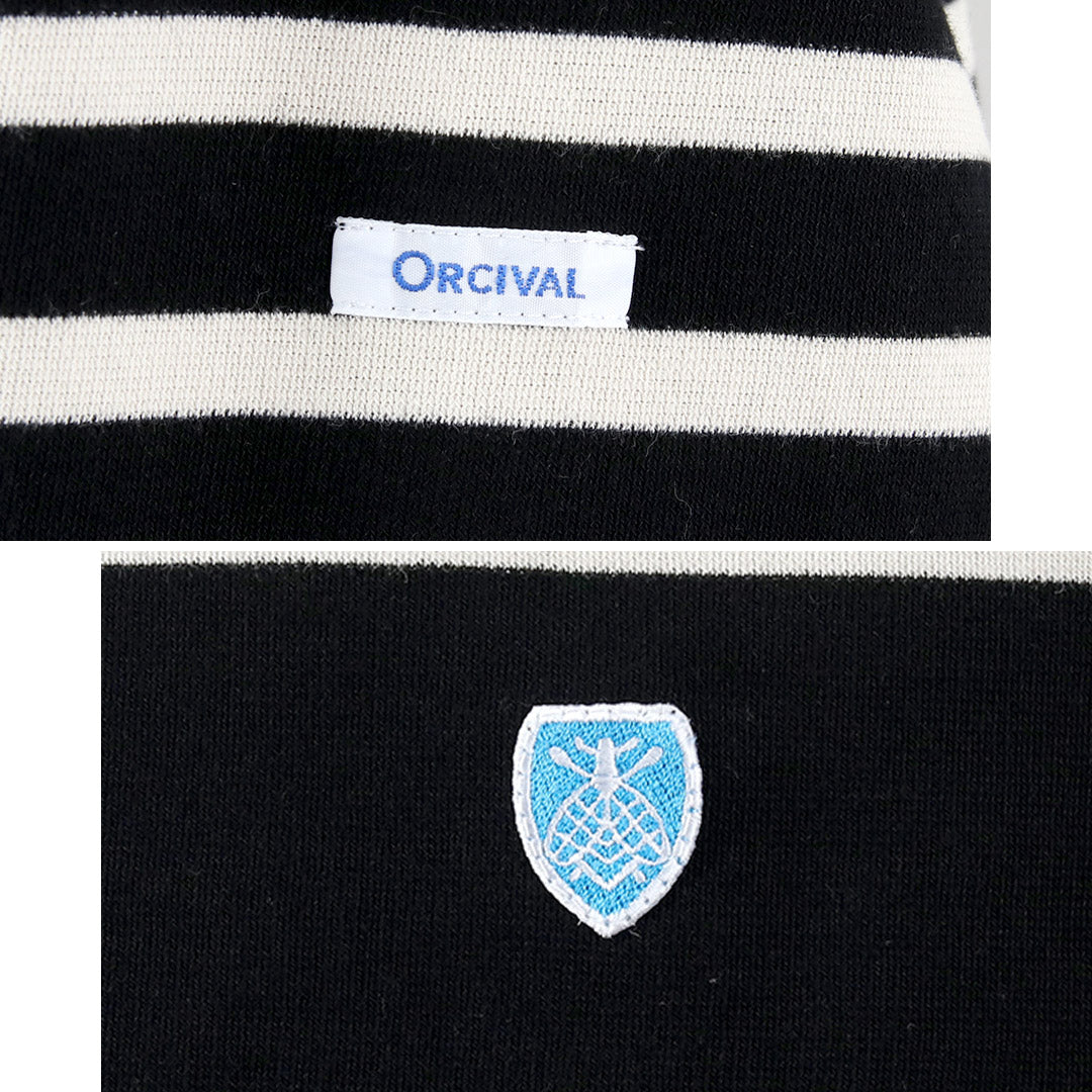 ORCIVAL / 릴랙스핏 보트넥 긴팔 풀오버