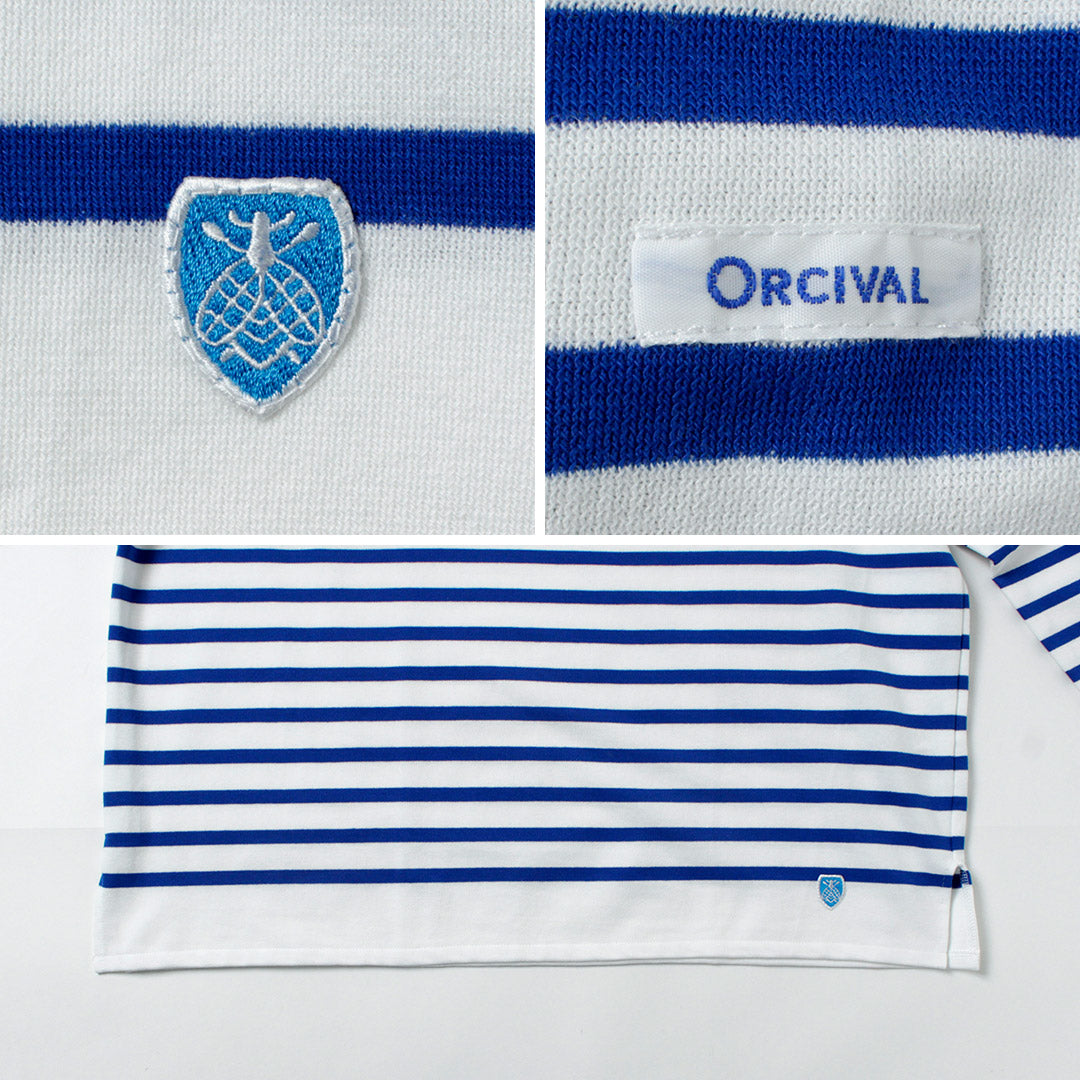 ORCIVAL / 릴랙스핏 보트넥 긴팔 풀오버
