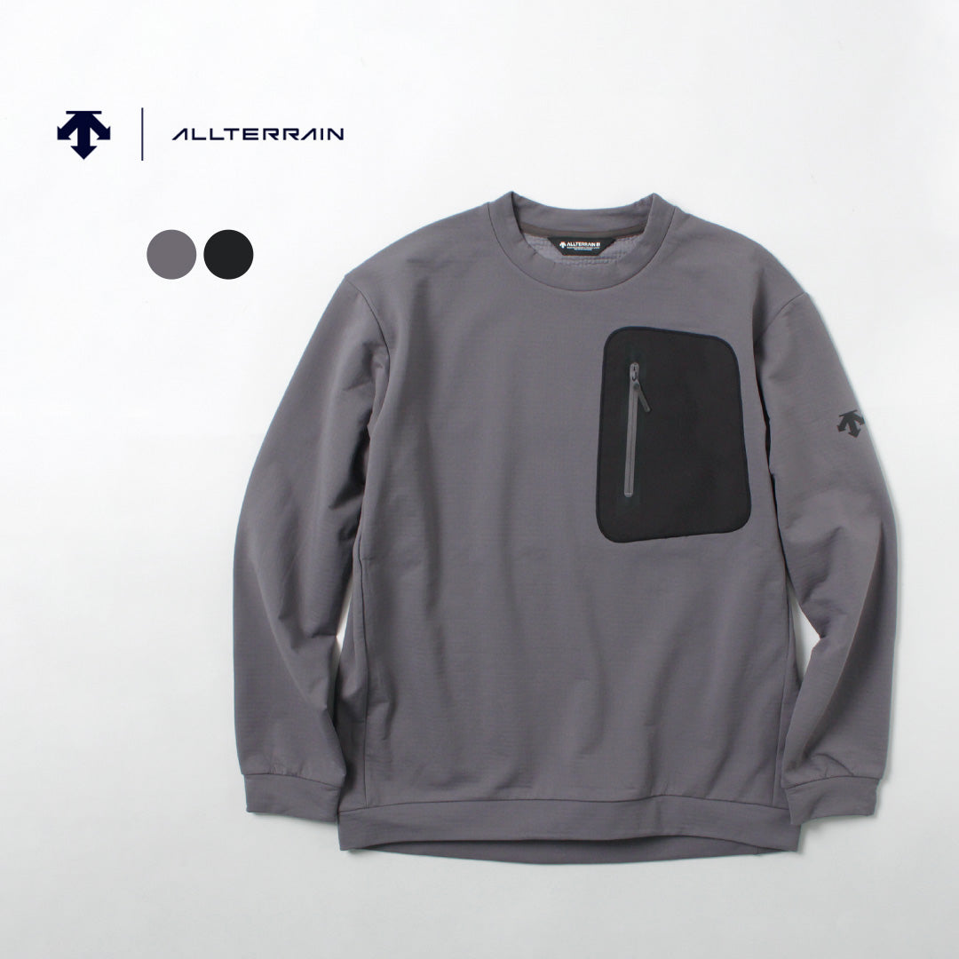 DESCENTE ALLTERRAIN81 / 空气网格圆领运动衫