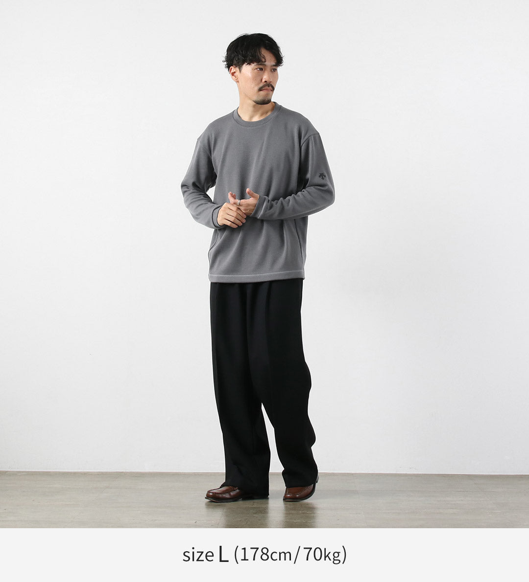 DESCENTE ALLTERRAIN 81 / 拉绒保暖圆领套头衫