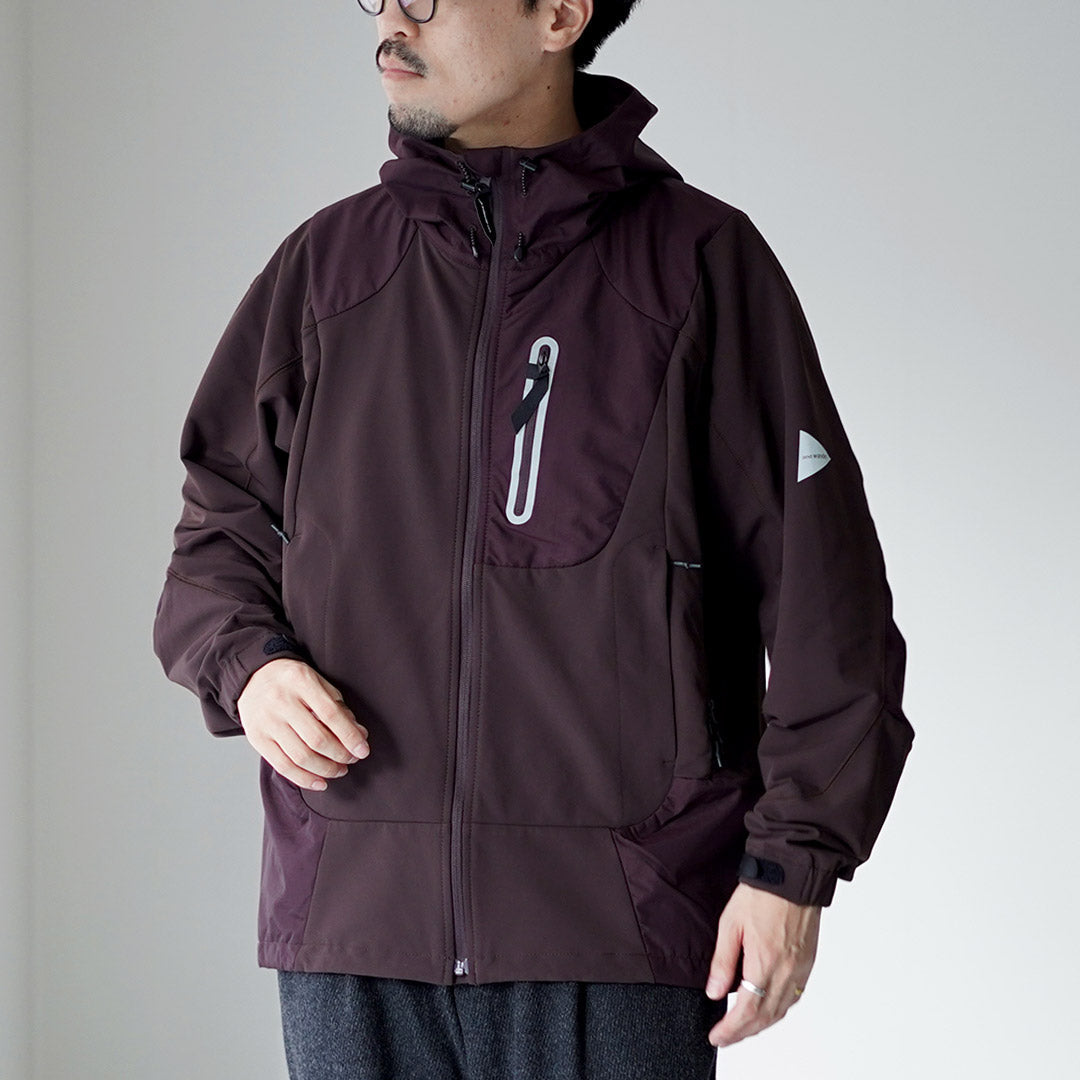 AND WANDER / Veste Shell Extensible