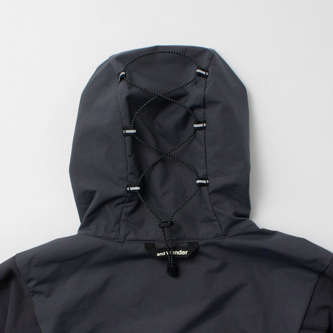 AND WANDER / Veste Shell Extensible