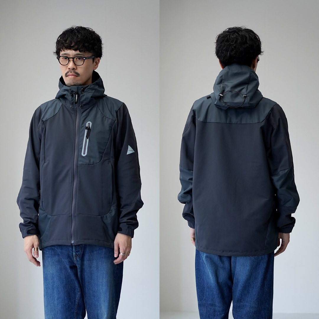 AND WANDER / Veste Shell Extensible