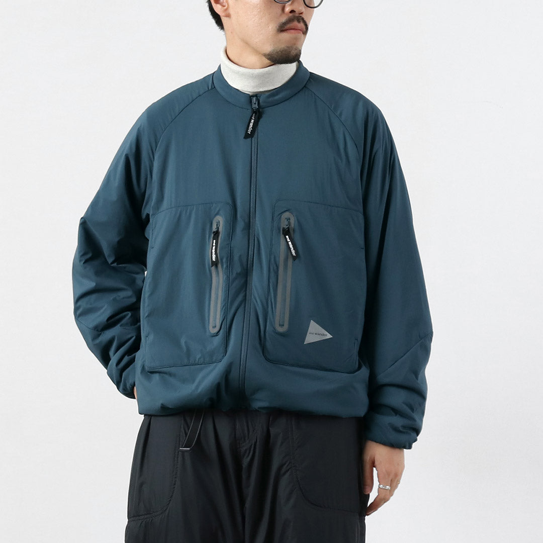 AND WANDER / Chaqueta sin cuello Alpha AIR