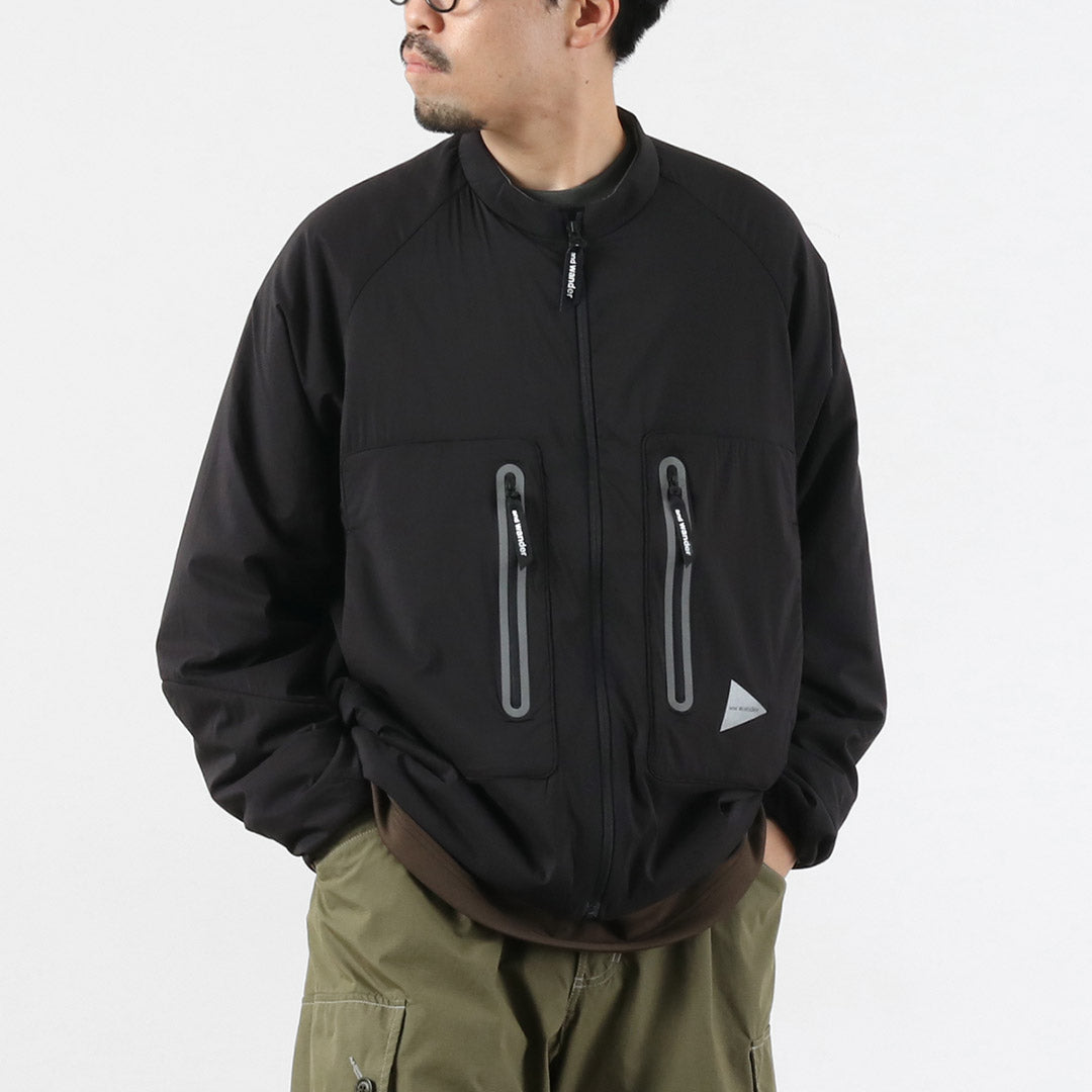 AND WANDER / Chaqueta sin cuello Alpha AIR