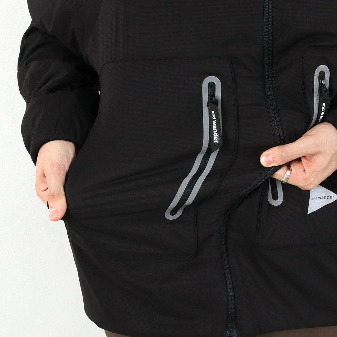 AND WANDER / Chaqueta sin cuello Alpha AIR