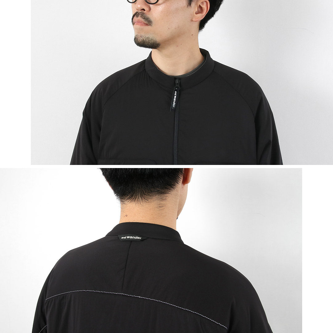 AND WANDER / Chaqueta sin cuello Alpha AIR