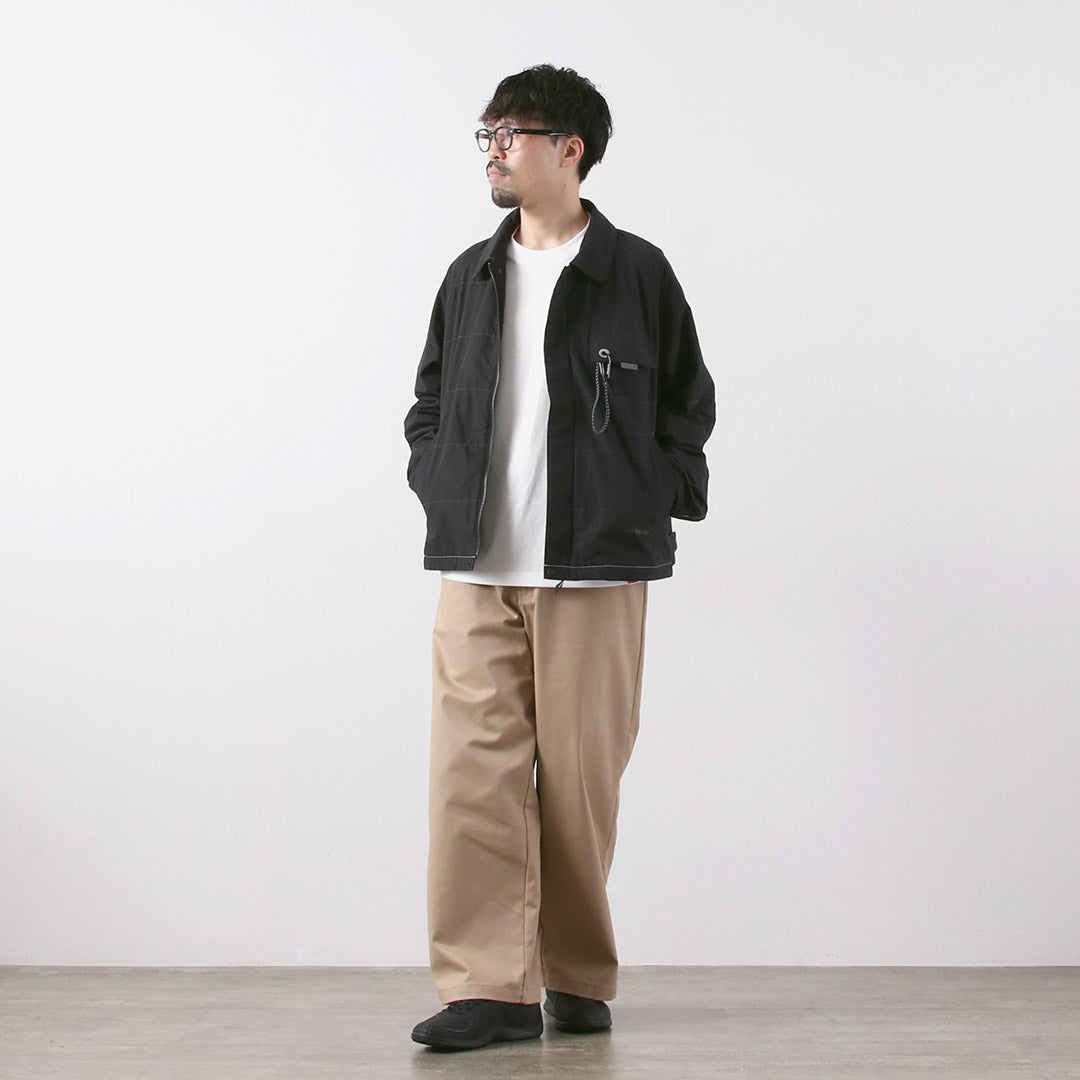AND WANDER / 棉质尼龙 Octa Swing 上衣夹克