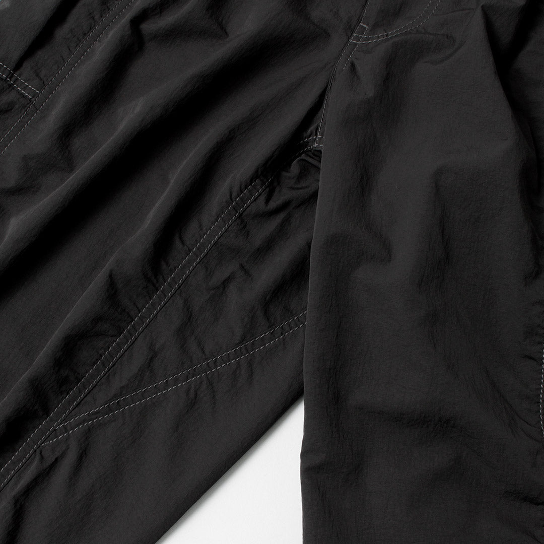 AND WANDER / Crinkle Nylon Pants