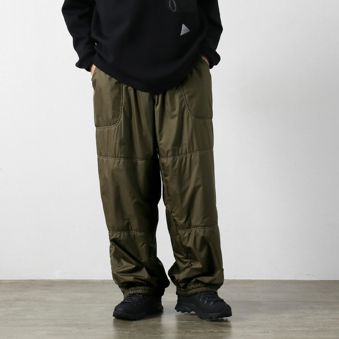 AND WANDER / Pantalon moelleux Octa