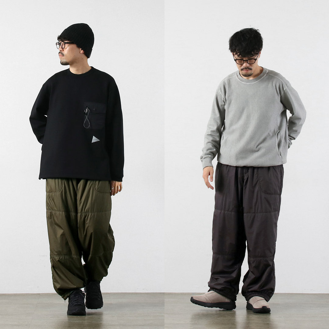 AND WANDER / Octa 蓬松裤