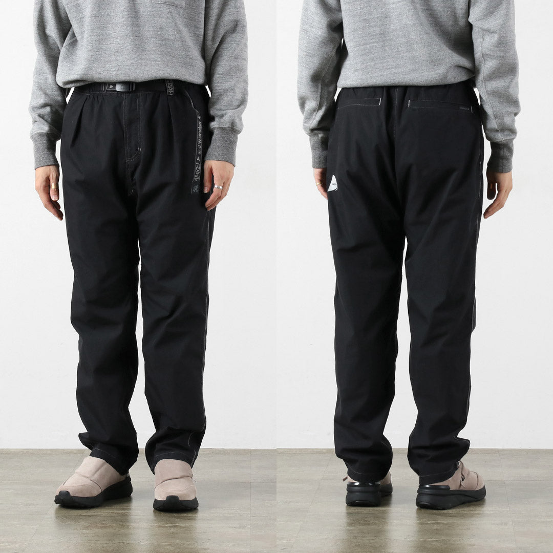 Pantalon d'escalade en nylon et coton de la collaboration AND WANDER / GRAMICCI
