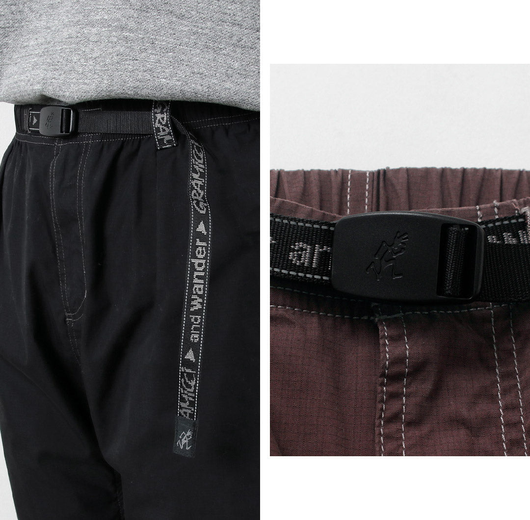 Pantalon d'escalade en nylon et coton de la collaboration AND WANDER / GRAMICCI