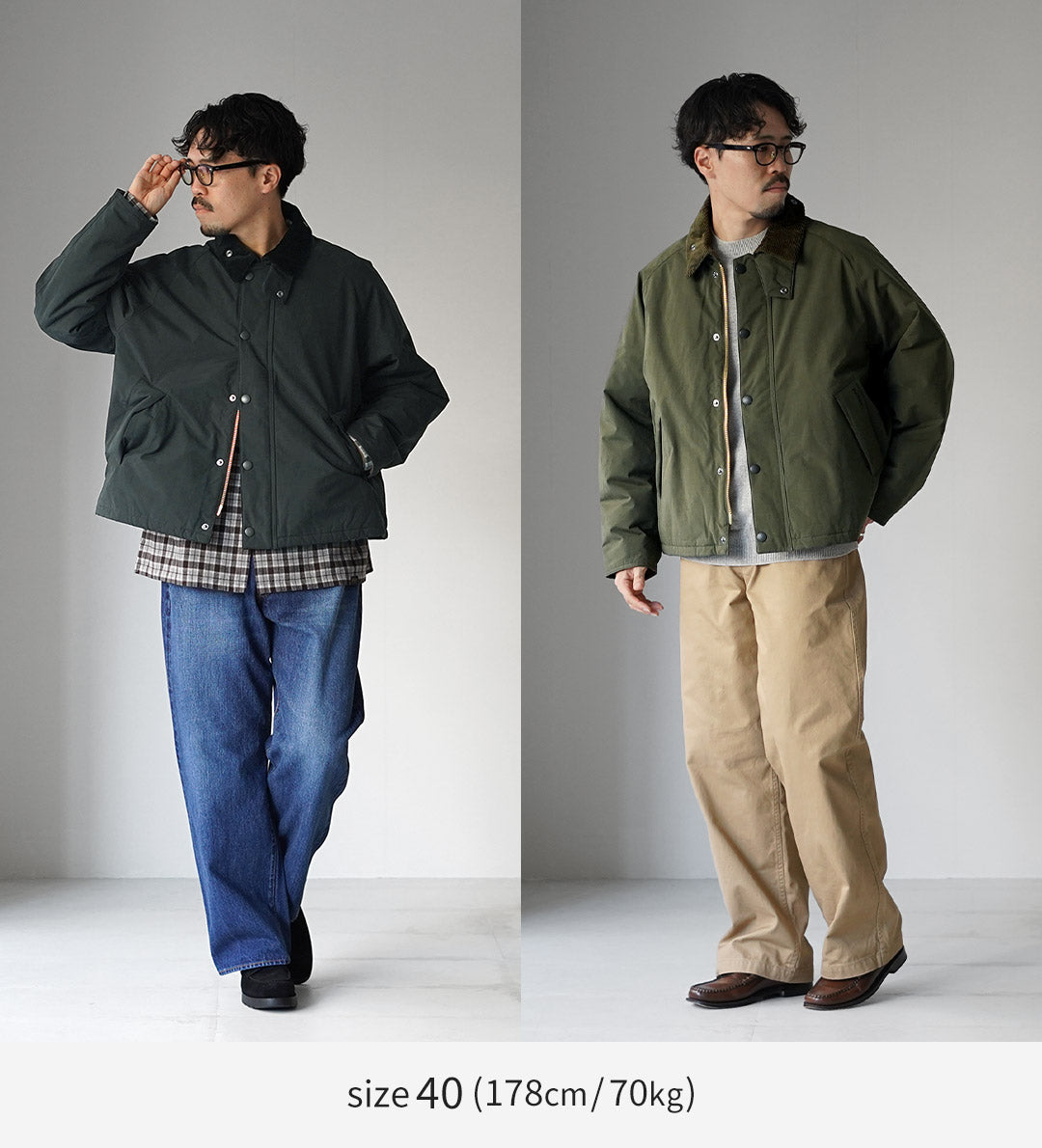 BARBOUR / 带衬垫的运输夹克