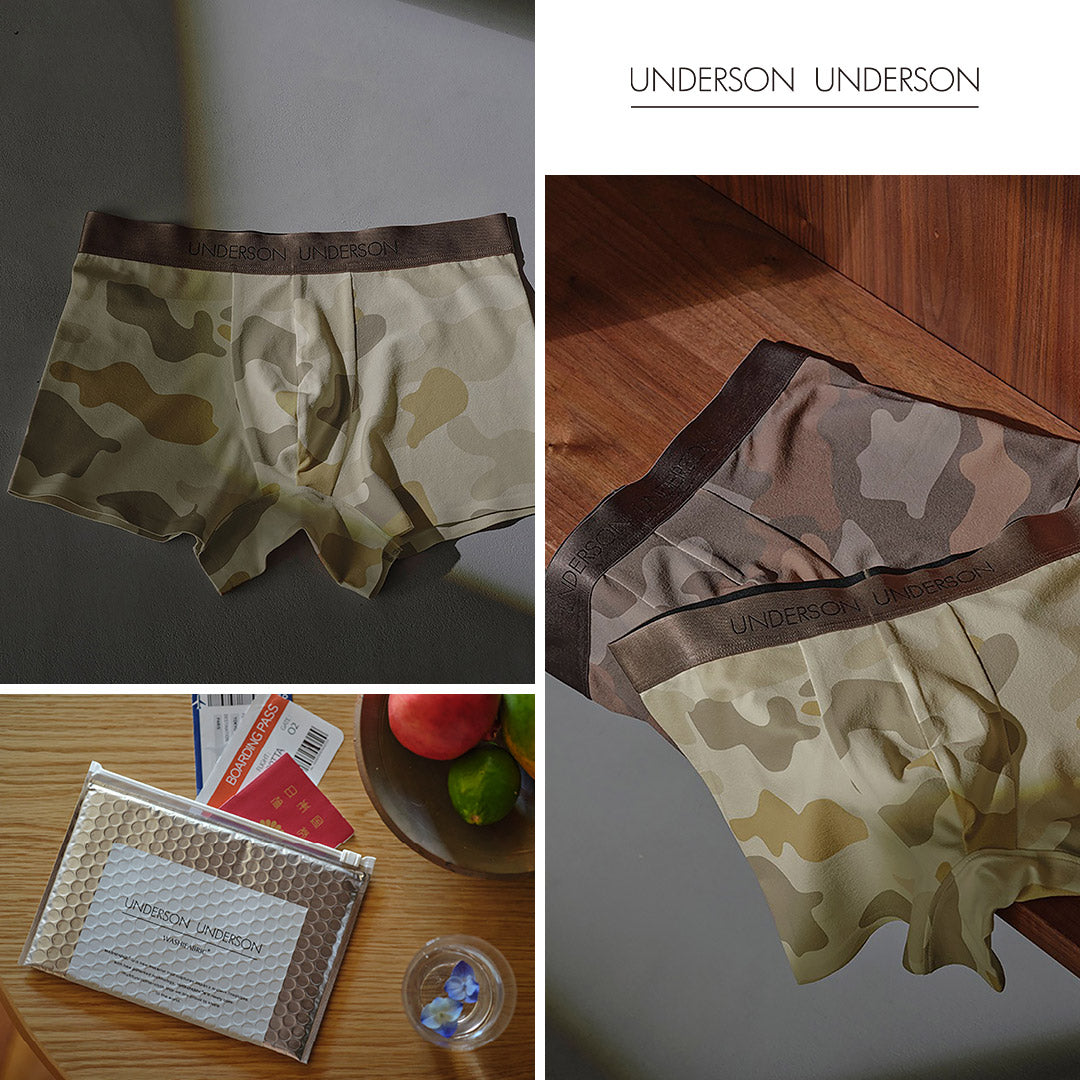 UNDERSON UNDERSON / 迷彩短平角内裤