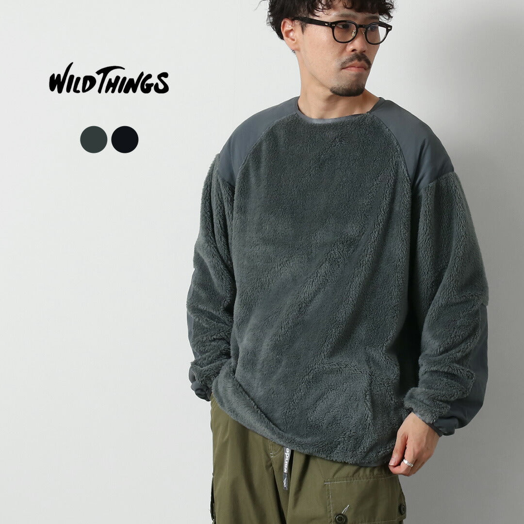 WILDTHINGS / 레벨 3 샤기 크루 풀오버