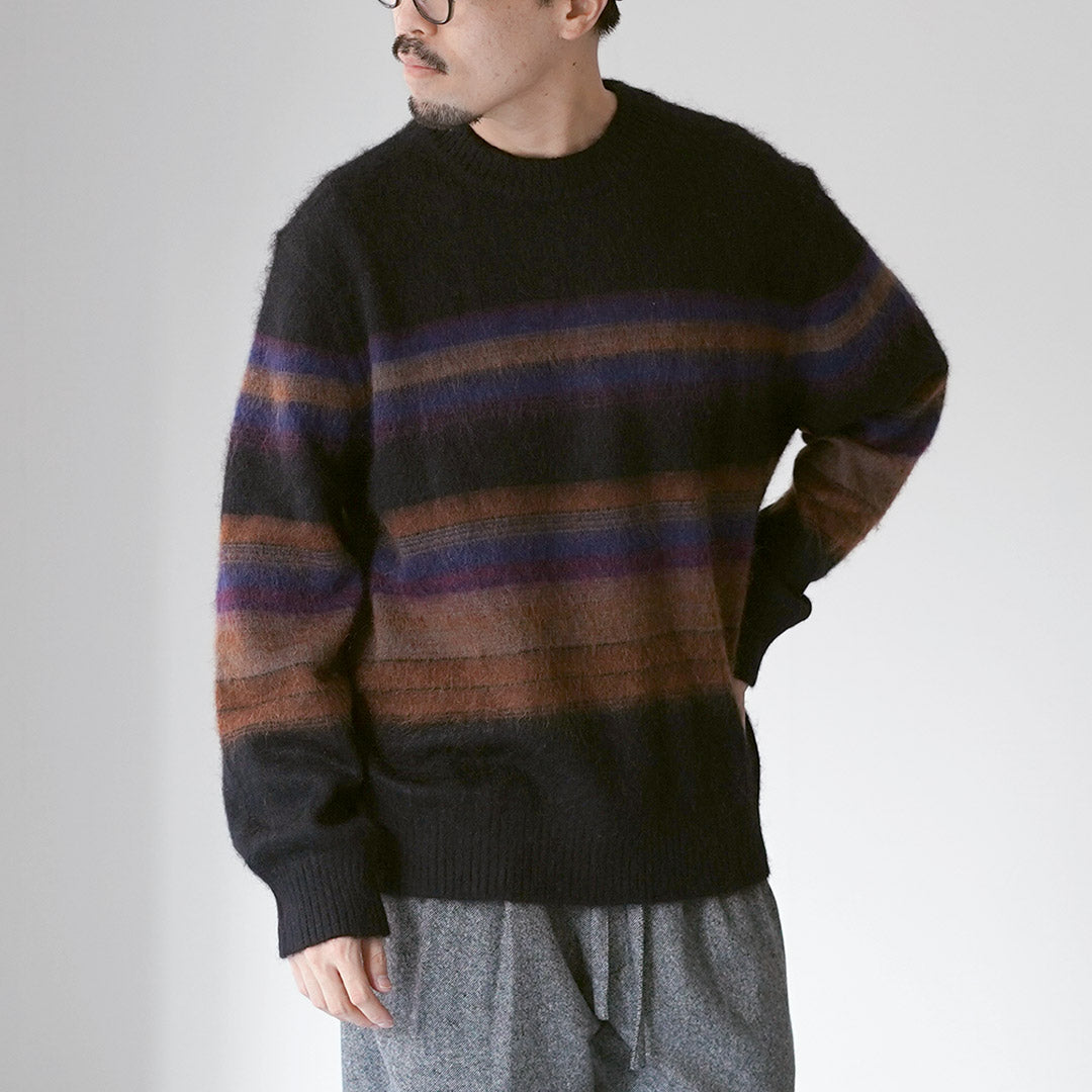 WAX LONDON / Wild Crew Blush Stripe Knit