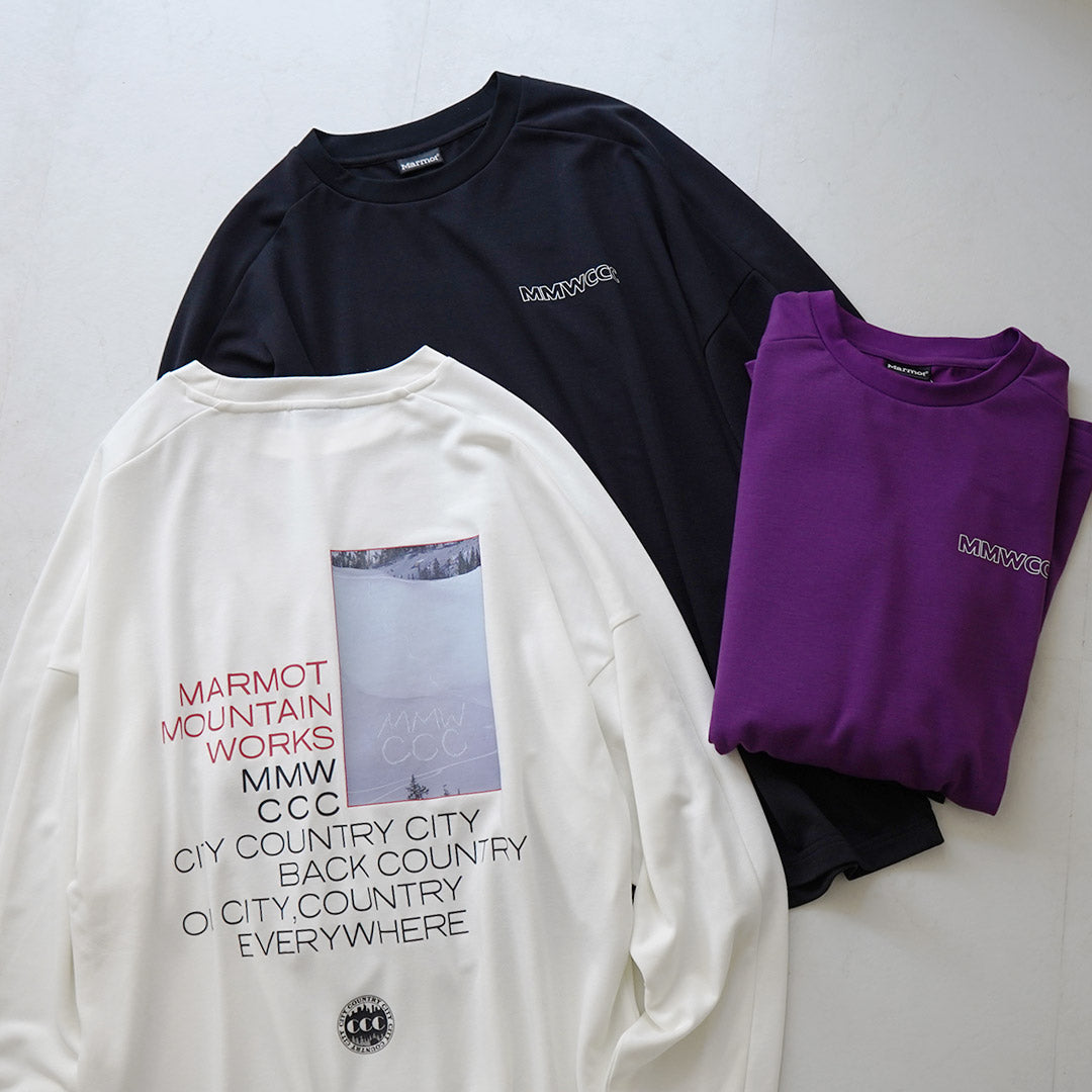 Camiseta de manga larga colaboración MARMOT / City Country City