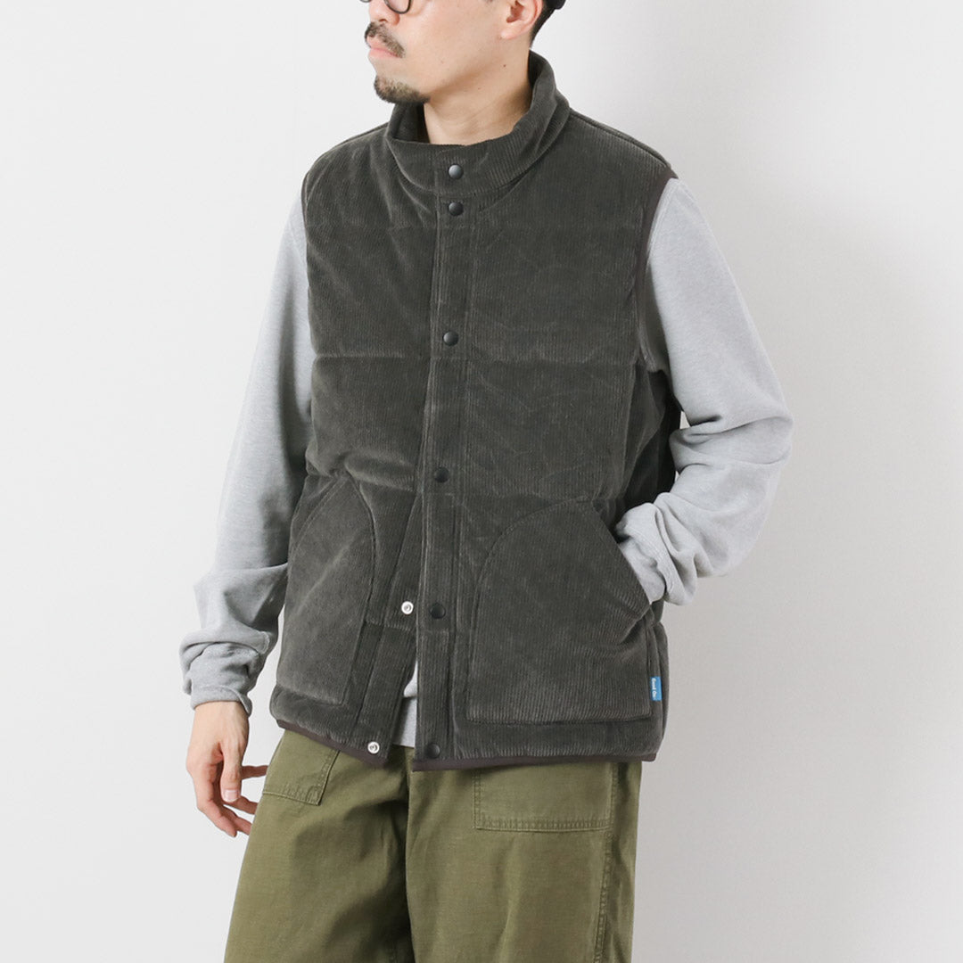 GOOD ON / Knit Corduroy x Photoelectron Warm Vest