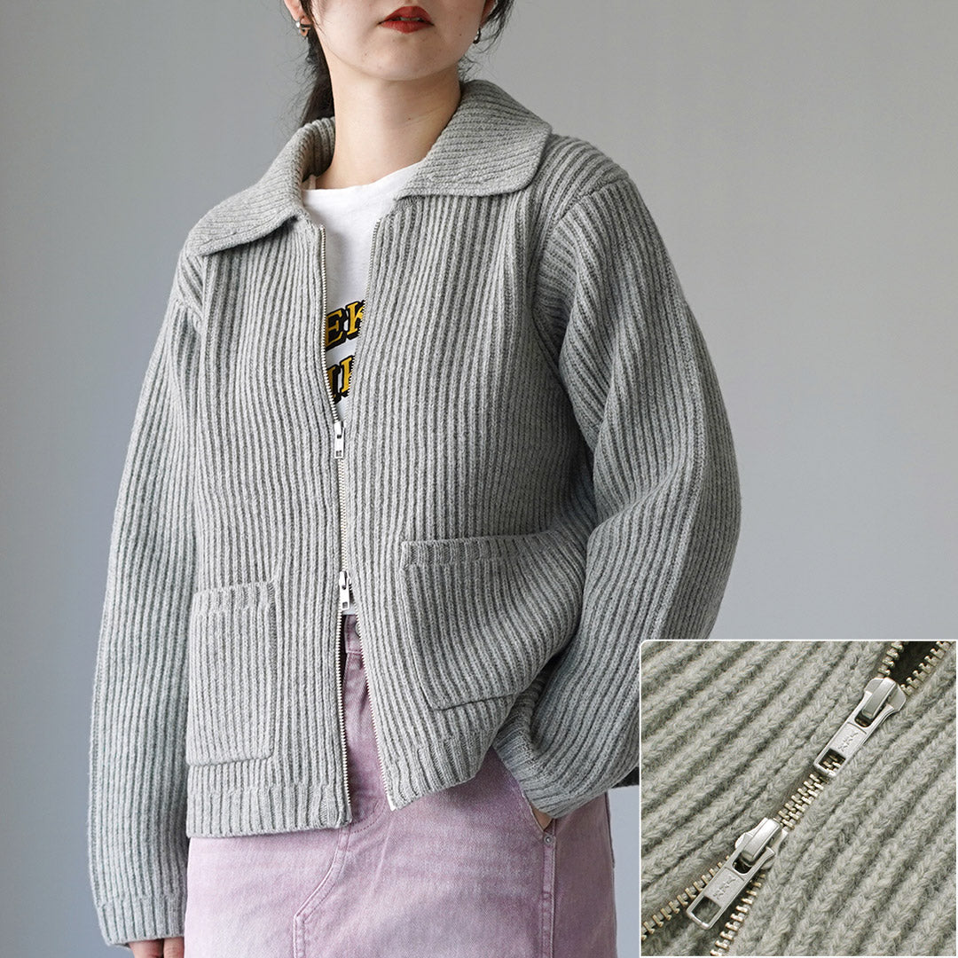 RYE TENDER / Veste Jerome Blouson en tricot entièrement zippé