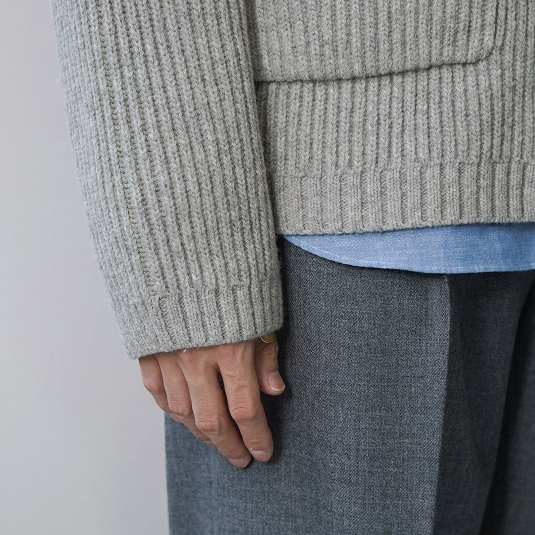 RYE TENDER / Veste Jerome Blouson en tricot entièrement zippé