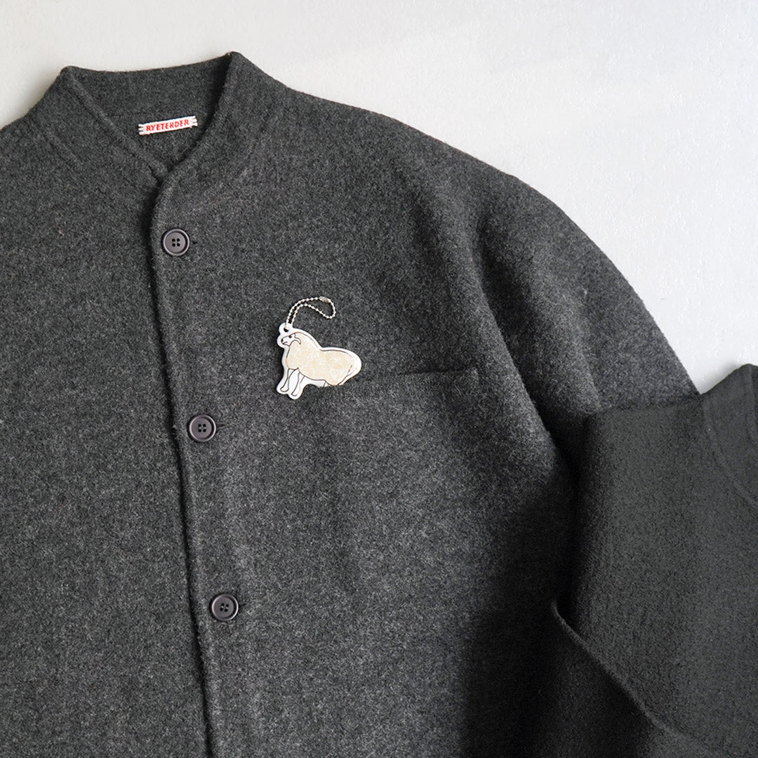 RYE TENDER / GILLMORE Chaqueta de lana hervida