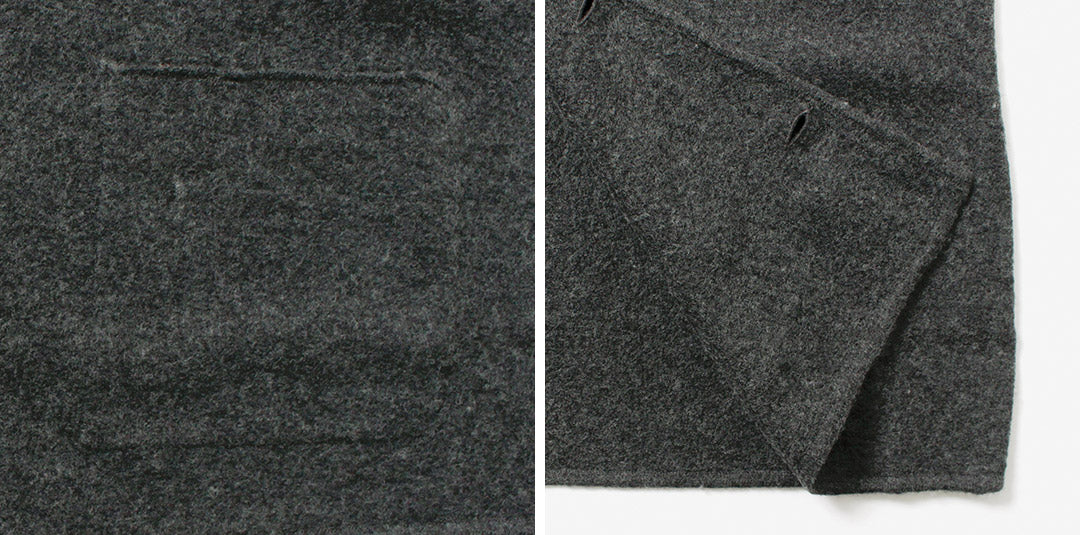 RYE TENDER / GILLMORE Chaqueta de lana hervida