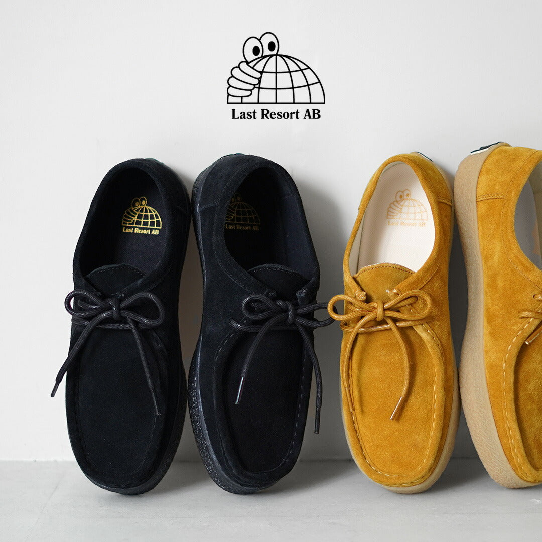 LAST RESORT AB / VM006 低幫麂皮鞋