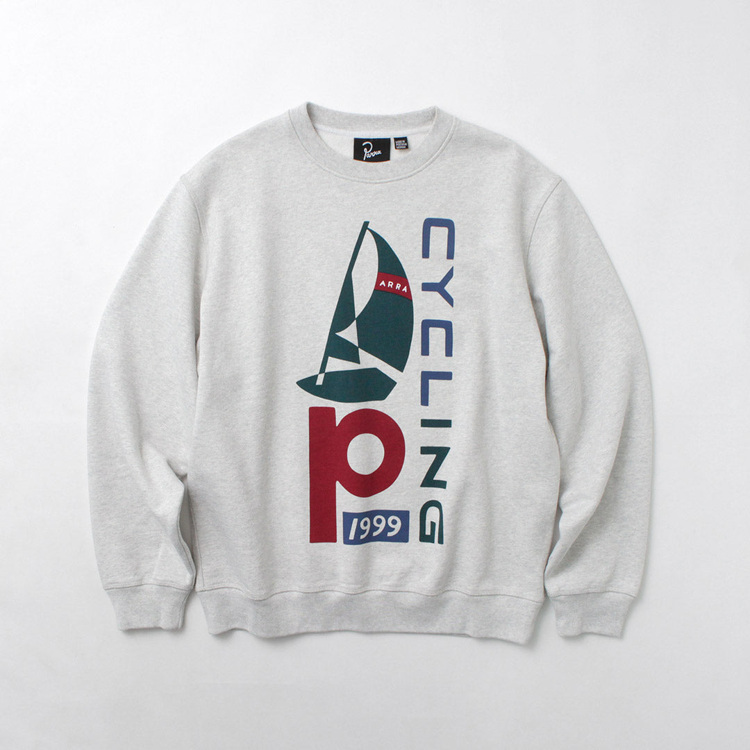 BY PARRA / 帆船自行車圓領運動衫