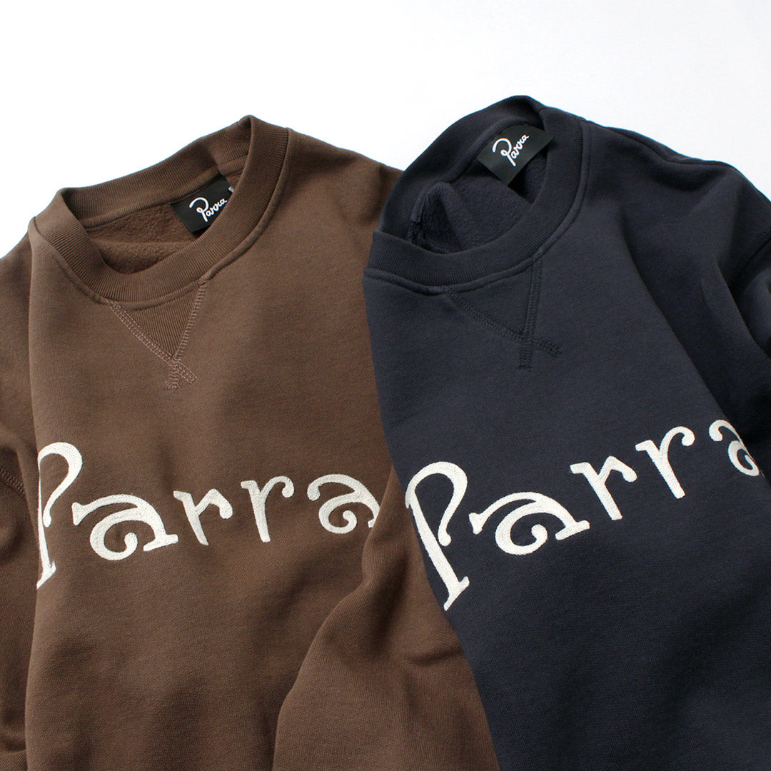 PAR PARRA / Sweat-shirt à col rond avec logo Weird Trad