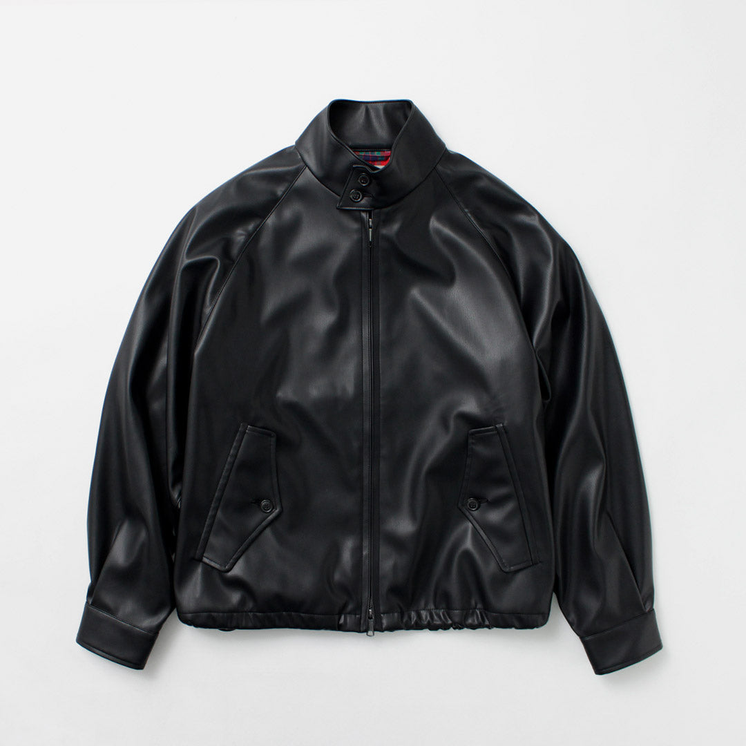 BARACUTA / G4 箱形夾克人造革