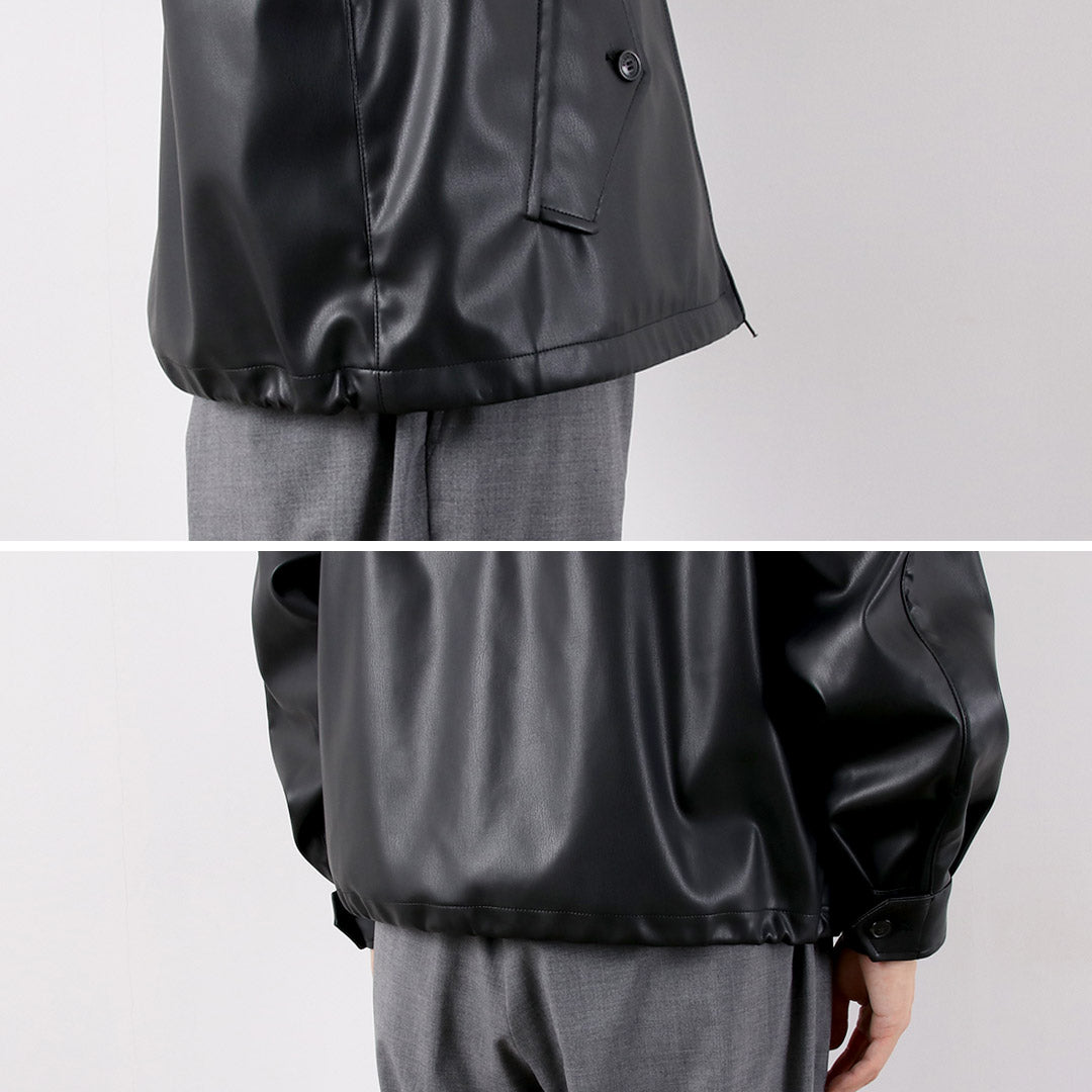 BARACUTA / G4 箱形夾克人造革