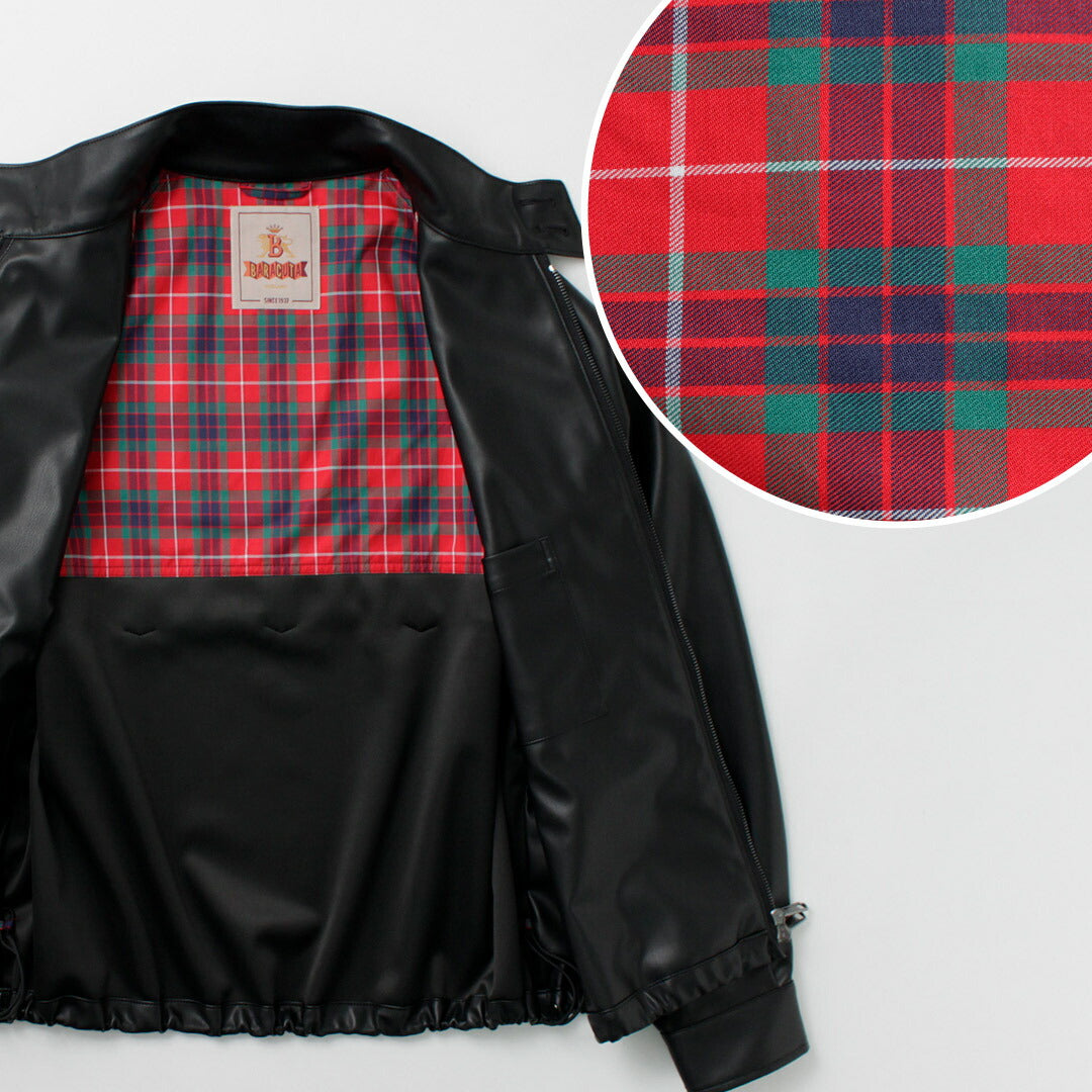 BARACUTA / G4 箱形夾克人造革