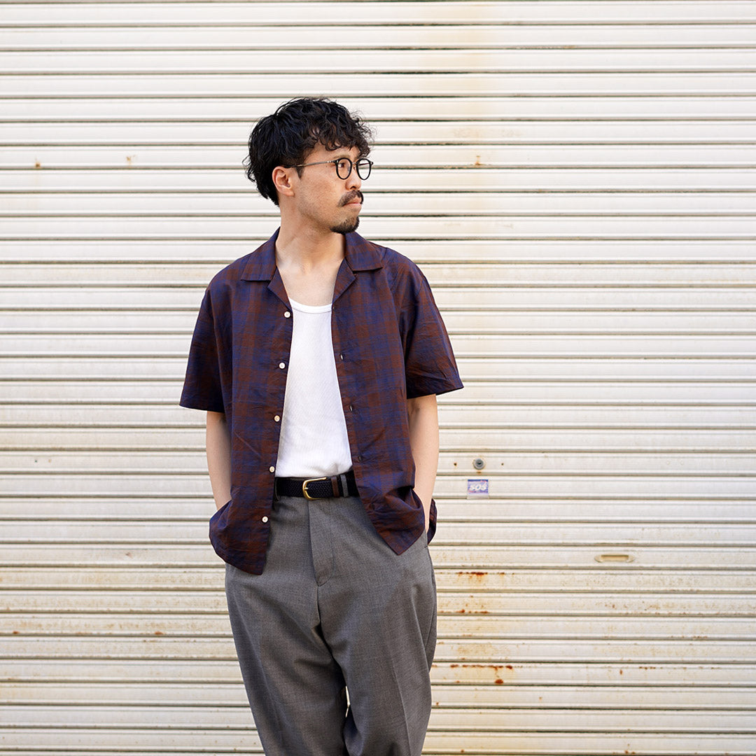KEMA DESIGNS / 开领短袖衬衫