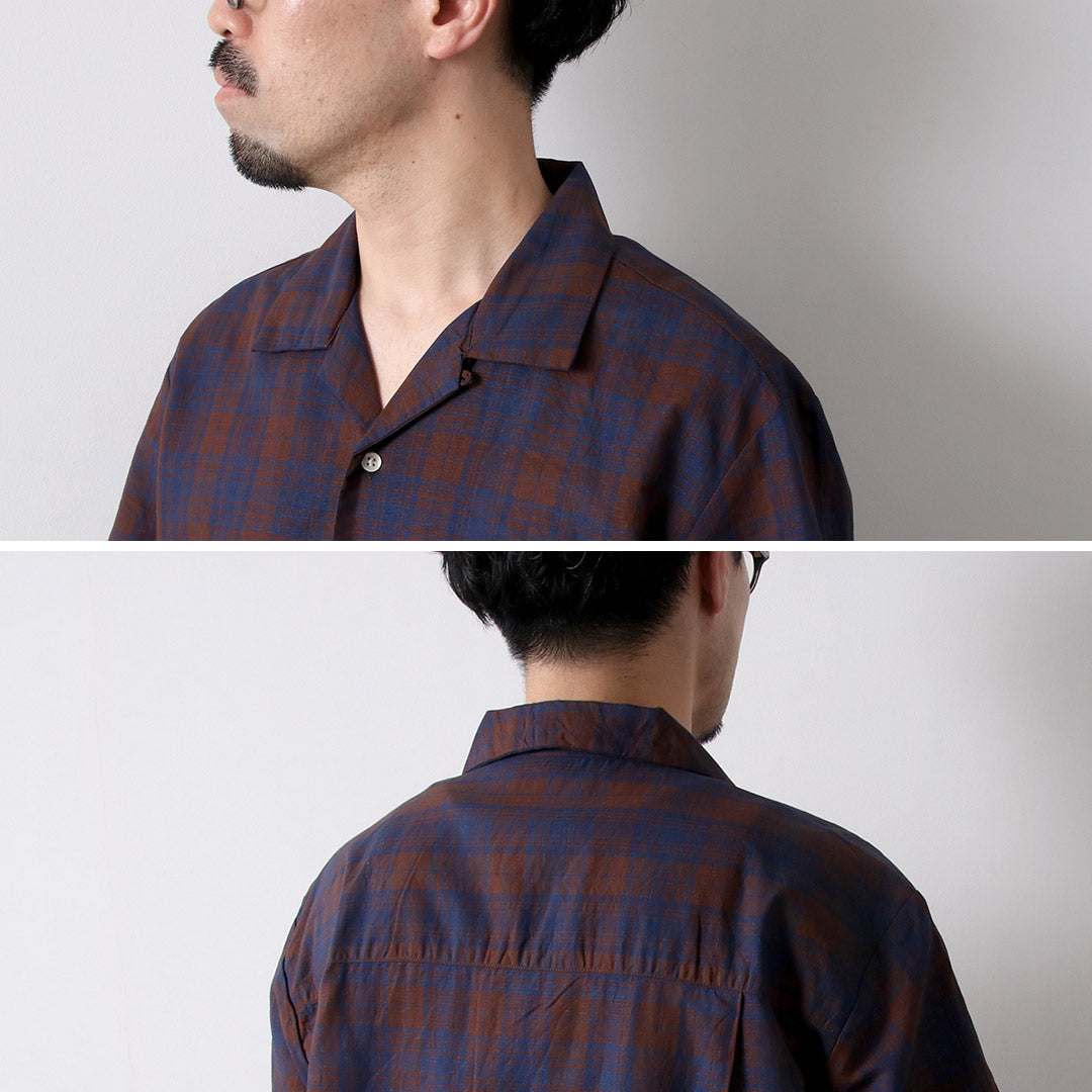 KEMA DESIGNS / 开领短袖衬衫