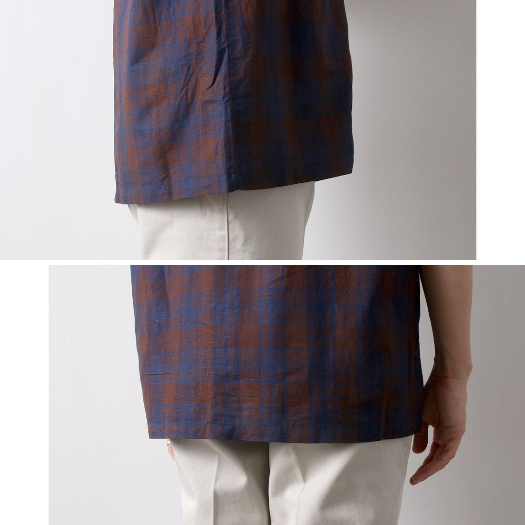 KEMA DESIGNS / 开领短袖衬衫