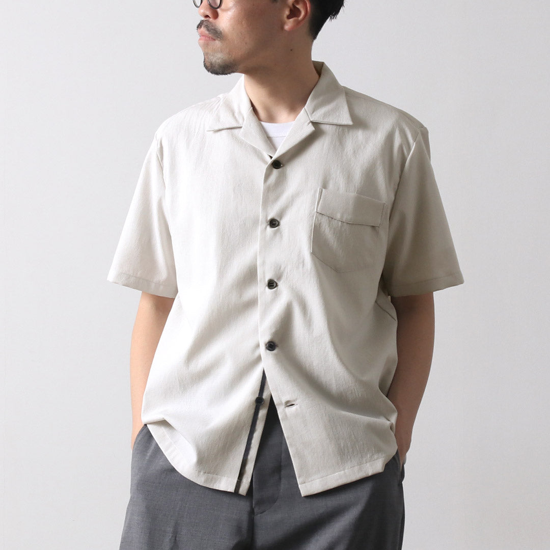 RAG / Dot Air Open Collar Shirt