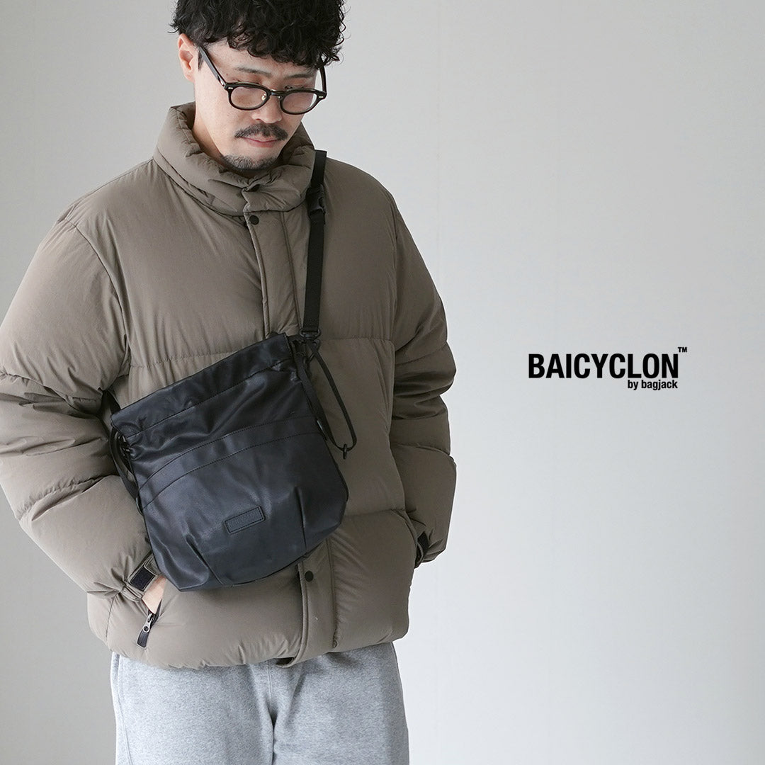 BAICYCLON BY BAGJACK / Sac à cordon en cuir synthétique