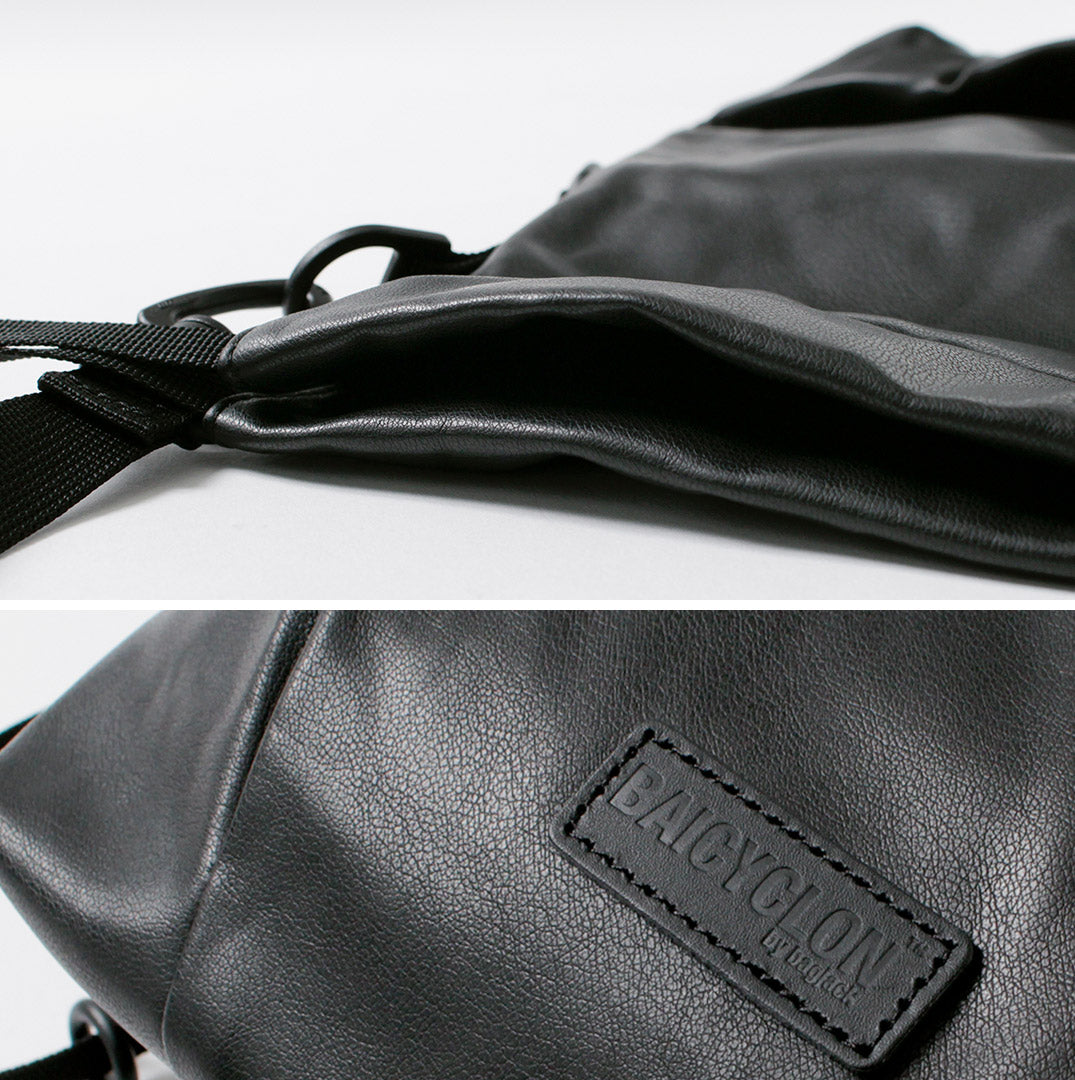 BAICYCLON BY BAGJACK / Sac à cordon en cuir synthétique