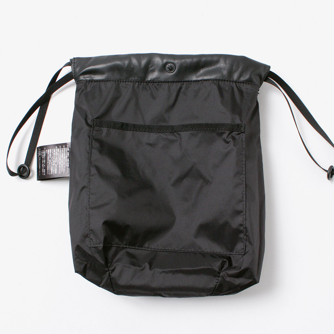 BAICYCLON BY BAGJACK / Sac à cordon en cuir synthétique