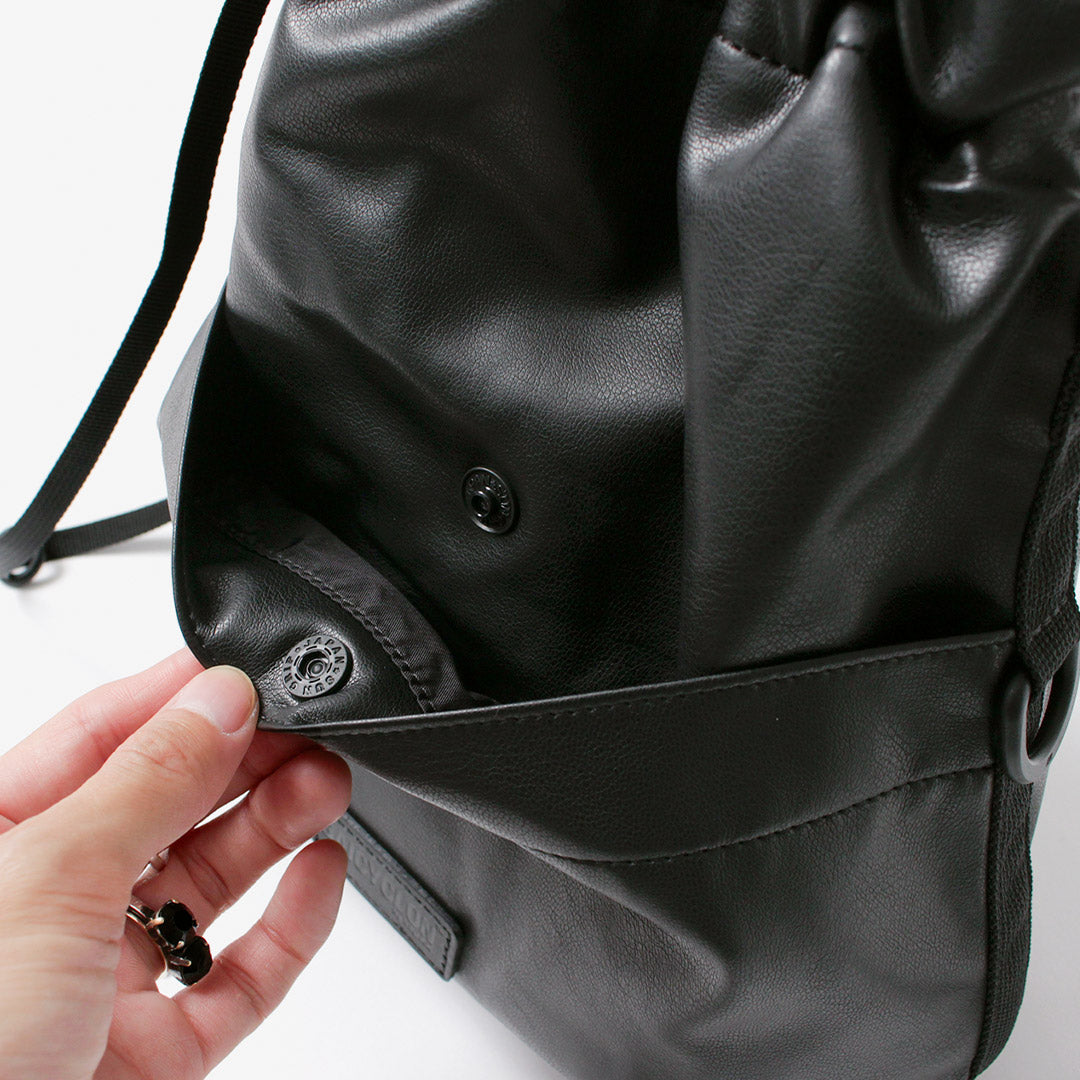 BAICYCLON BY BAGJACK / Sac à cordon en cuir synthétique