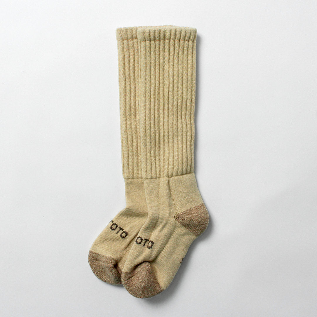 ROTOTO / Merino Lambswool High Socks