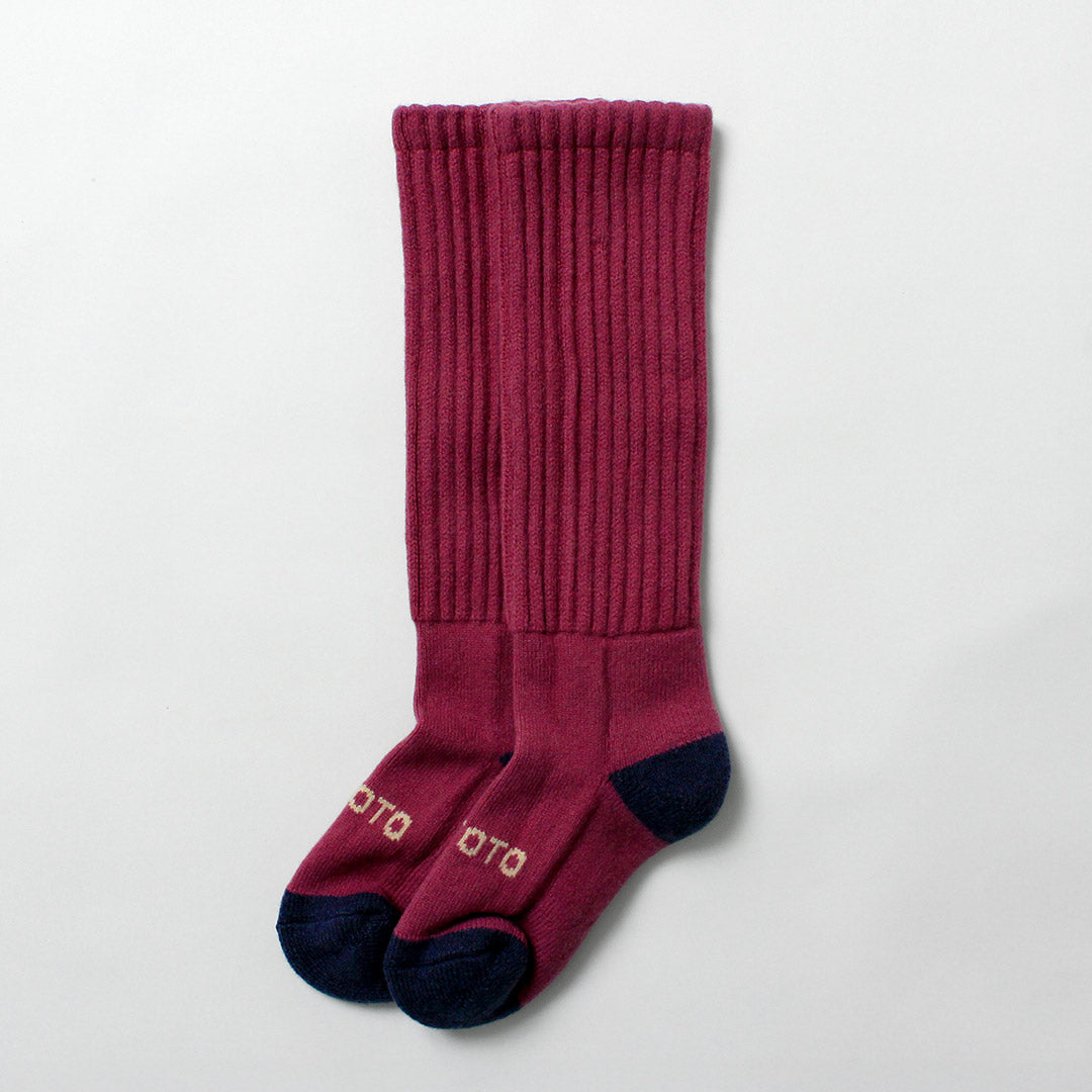 ROTOTO / Merino Lambswool High Socks