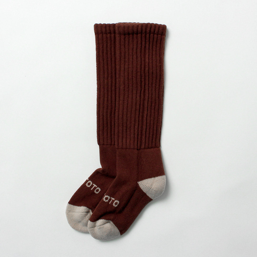 ROTOTO / Merino Lambswool High Socks