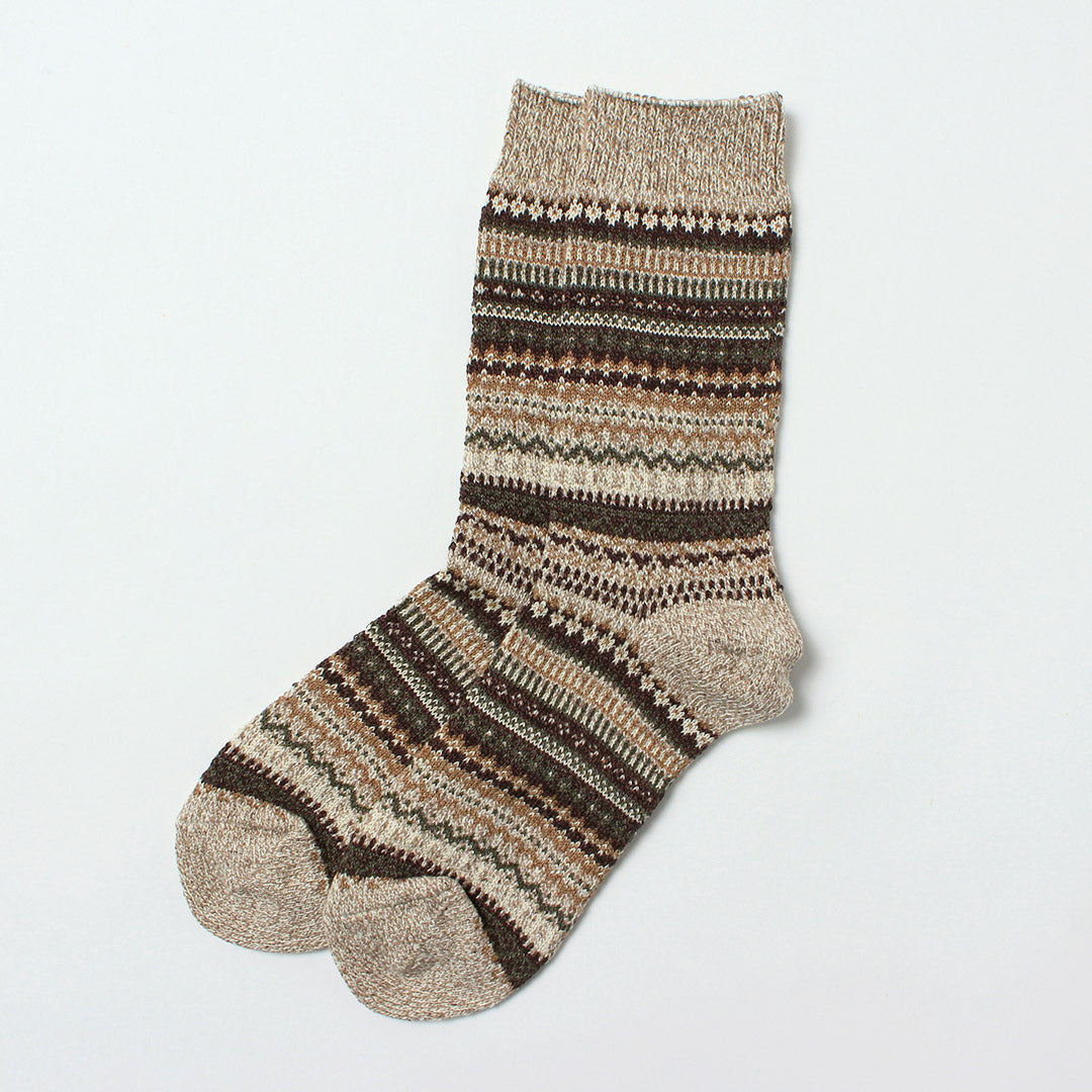 ROTOTO / Nordic Pattern Socks