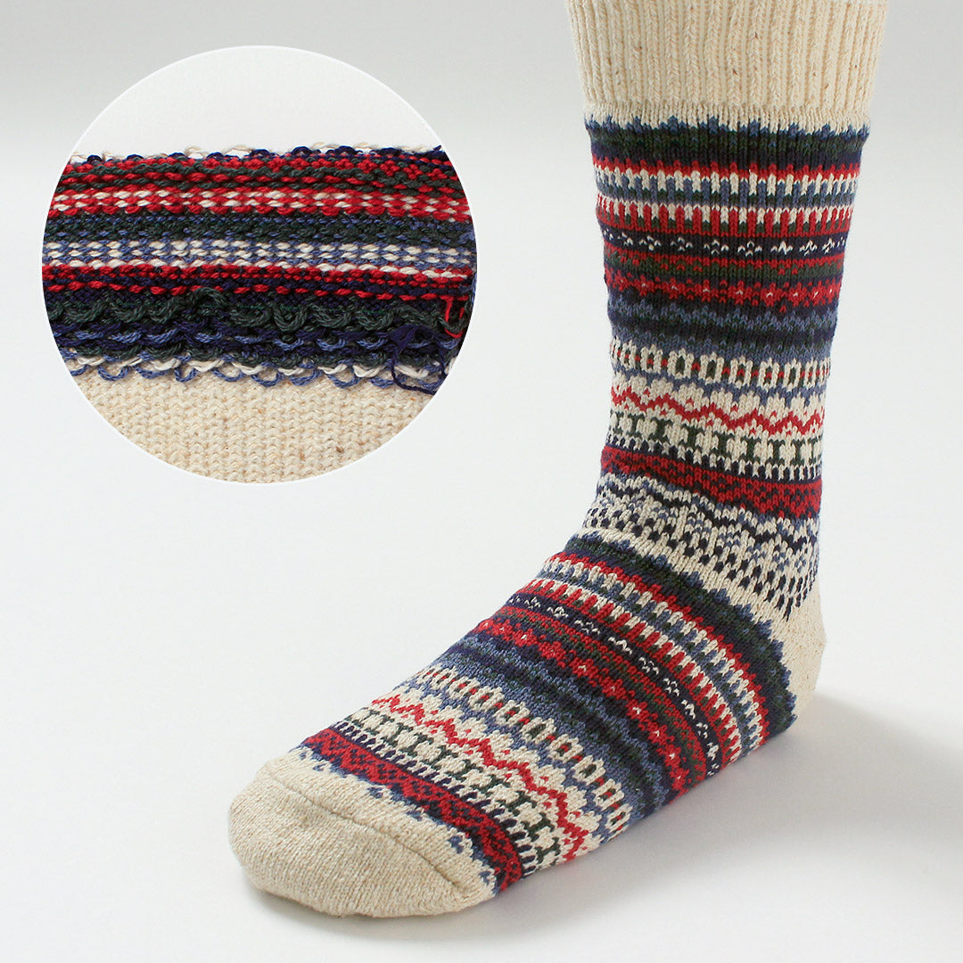 ROTOTO / Calcetines Estampado Nórdico